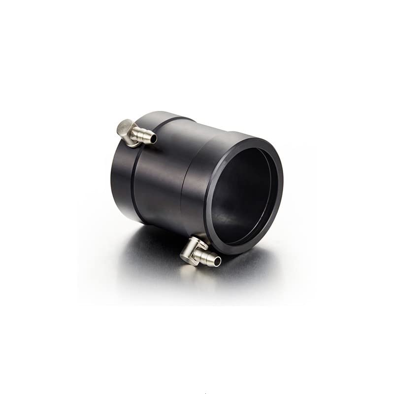 KingVal RC Boat Water Cooling Jacket - Compatible with 4074 Size Brushless Motor for RC Boats | High-Performance Cooling System | Perfect for Racing & Hobby RC Boats (Black)