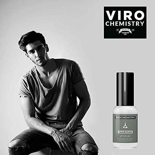 Guardian Pheromone Body Spray for Men - Extra Strength Human Pheromones Cologne to Attract Women - 50ml Bold Fragrance | Dating, Nightlife & Confidence Booster