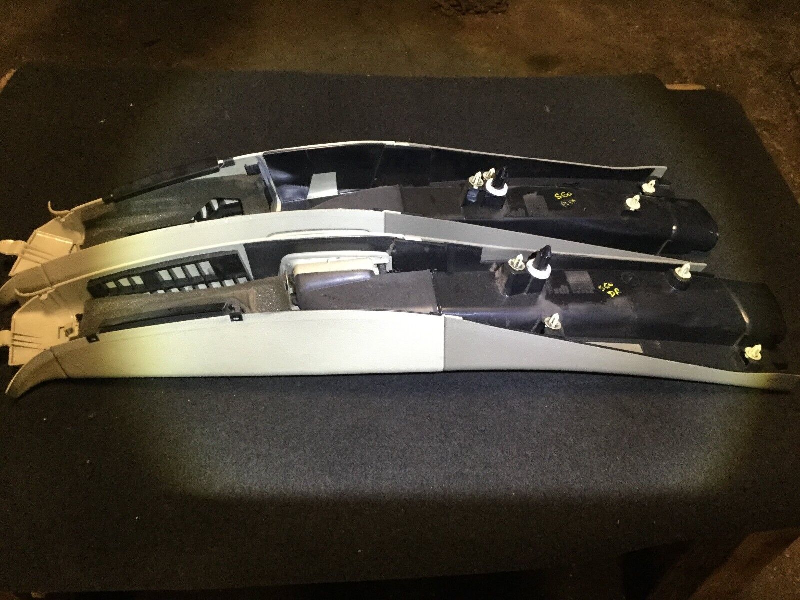 Volvo S60 Left & Right B Pillar Trim Cover Set (2pcs) - OEM Replacement Parts for Interior Door Panel Protection - Perfect for Car Repair & Customization