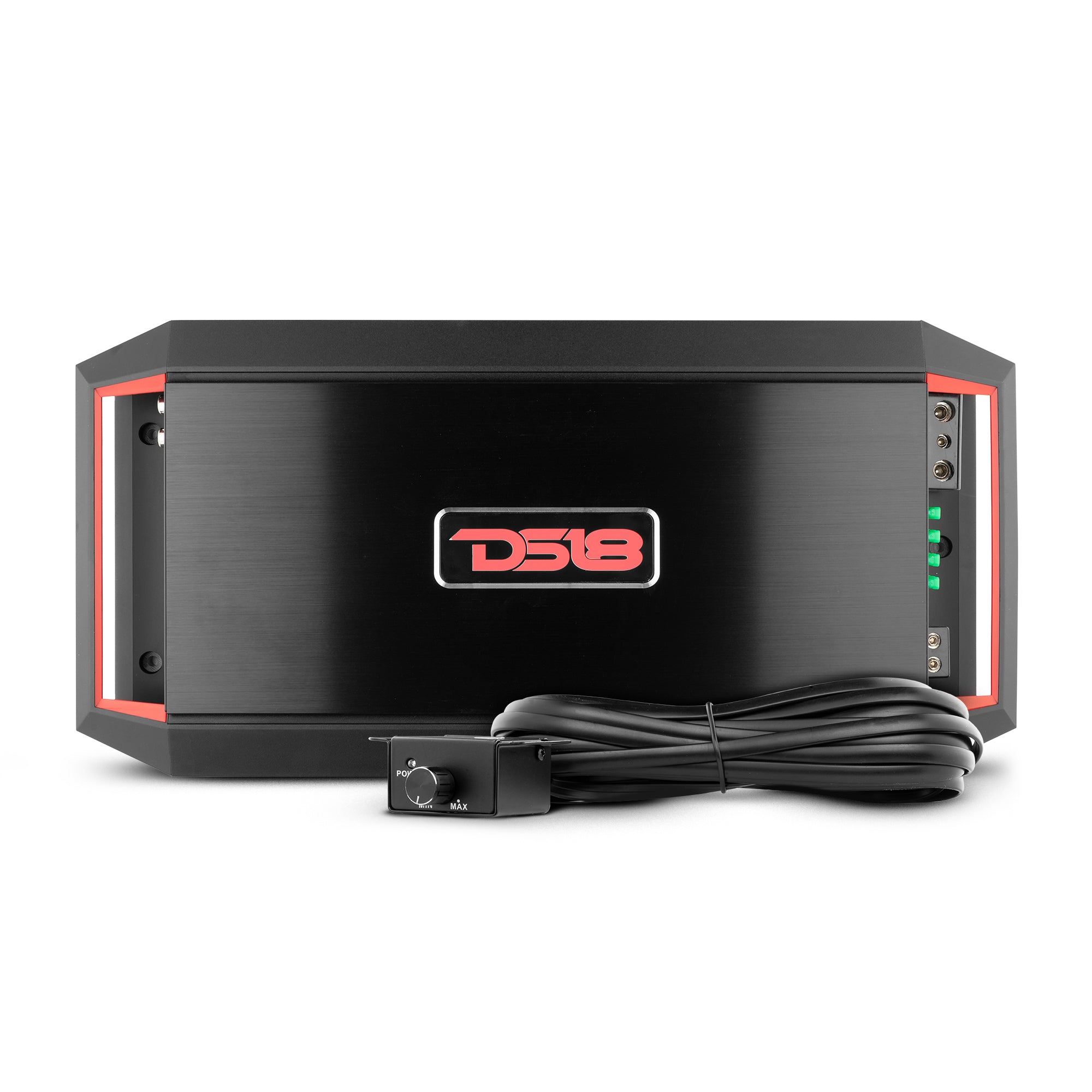 DS18 GEN-X3000.1D 3000W Monoblock Class D Car Amplifier - High Power 1-Channel Subwoofer Amp for Car Audio Systems & Bass Boost