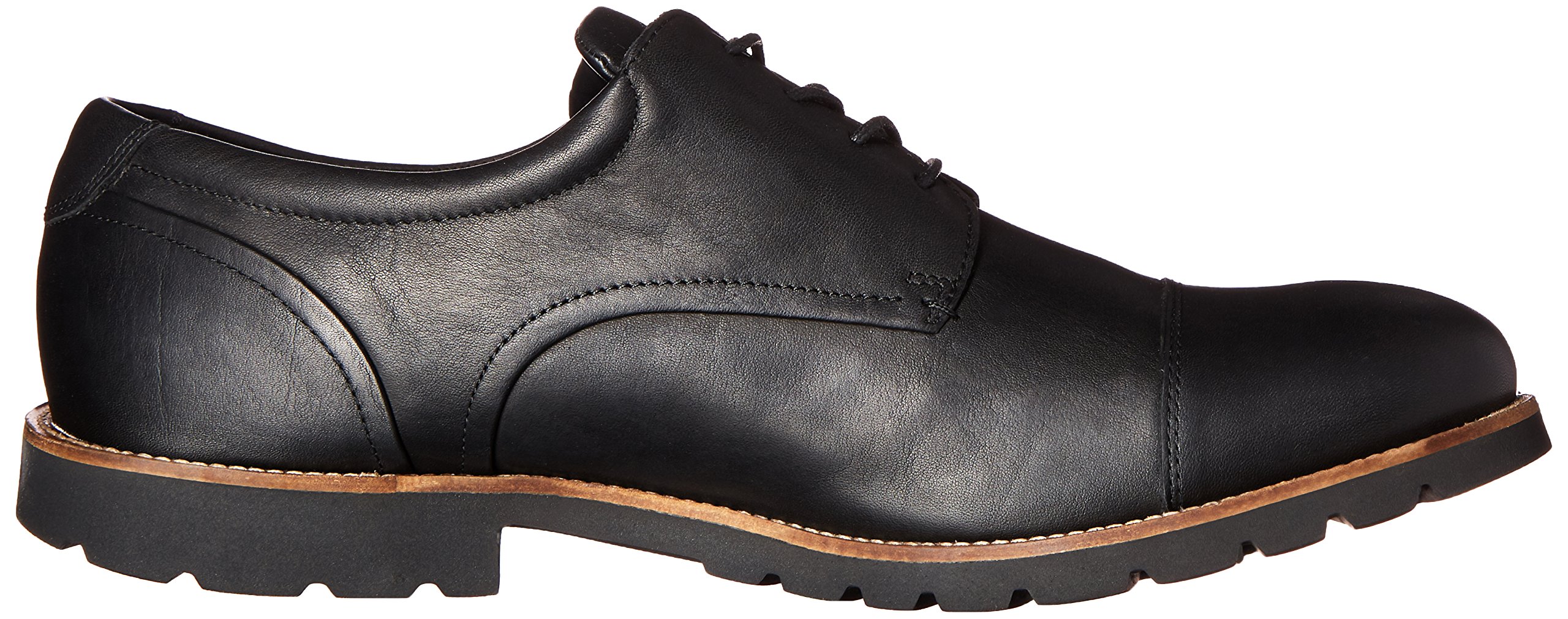 Rockport Men's Channer Plain Toe Oxford Dress Shoes - Comfortable & Stylish for Business, Office & Formal Occasions