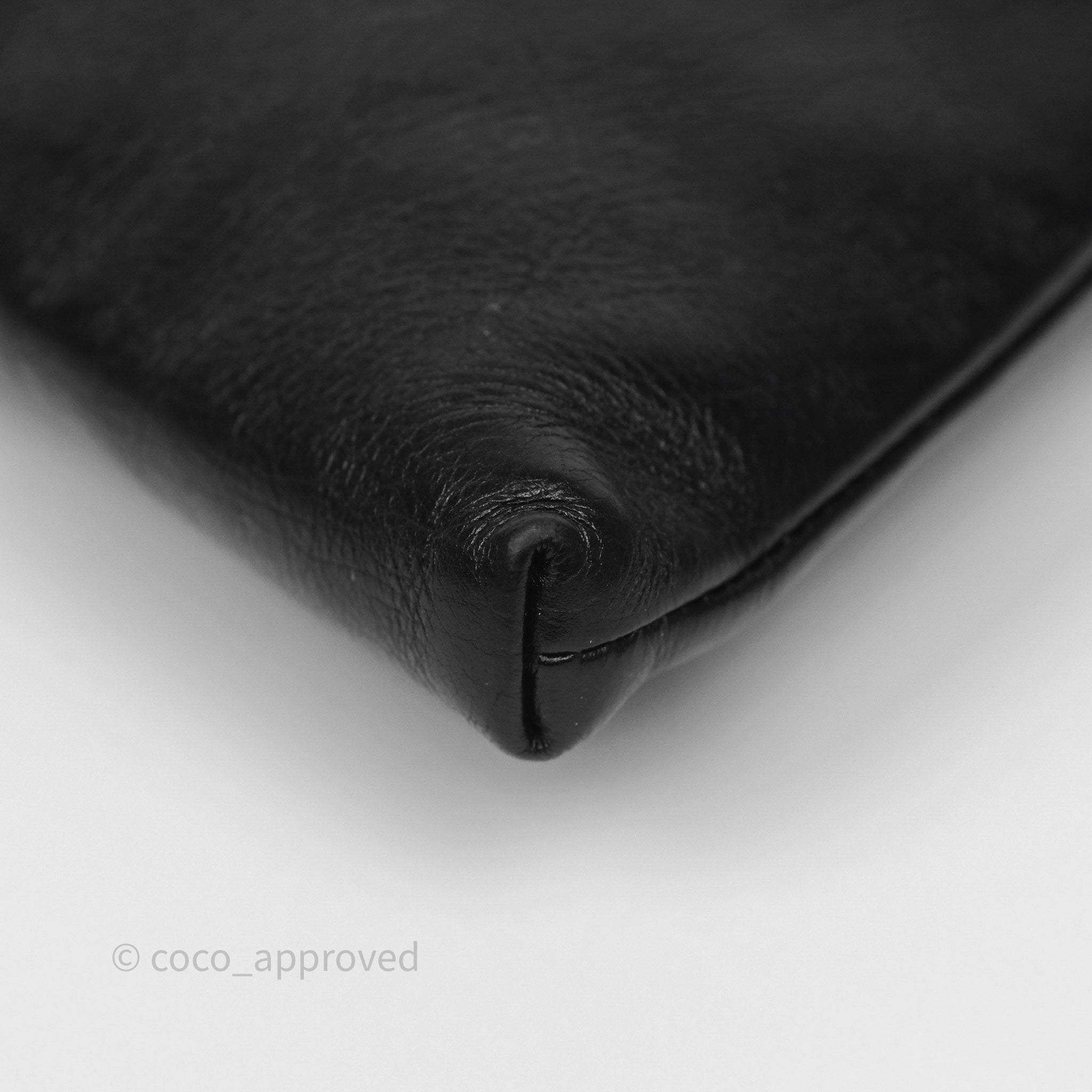 Celine Wiltern Clutch Bag in Black Calfskin Leather - Elegant Evening Purse for Women, Perfect for Parties, Weddings & Special Occasions