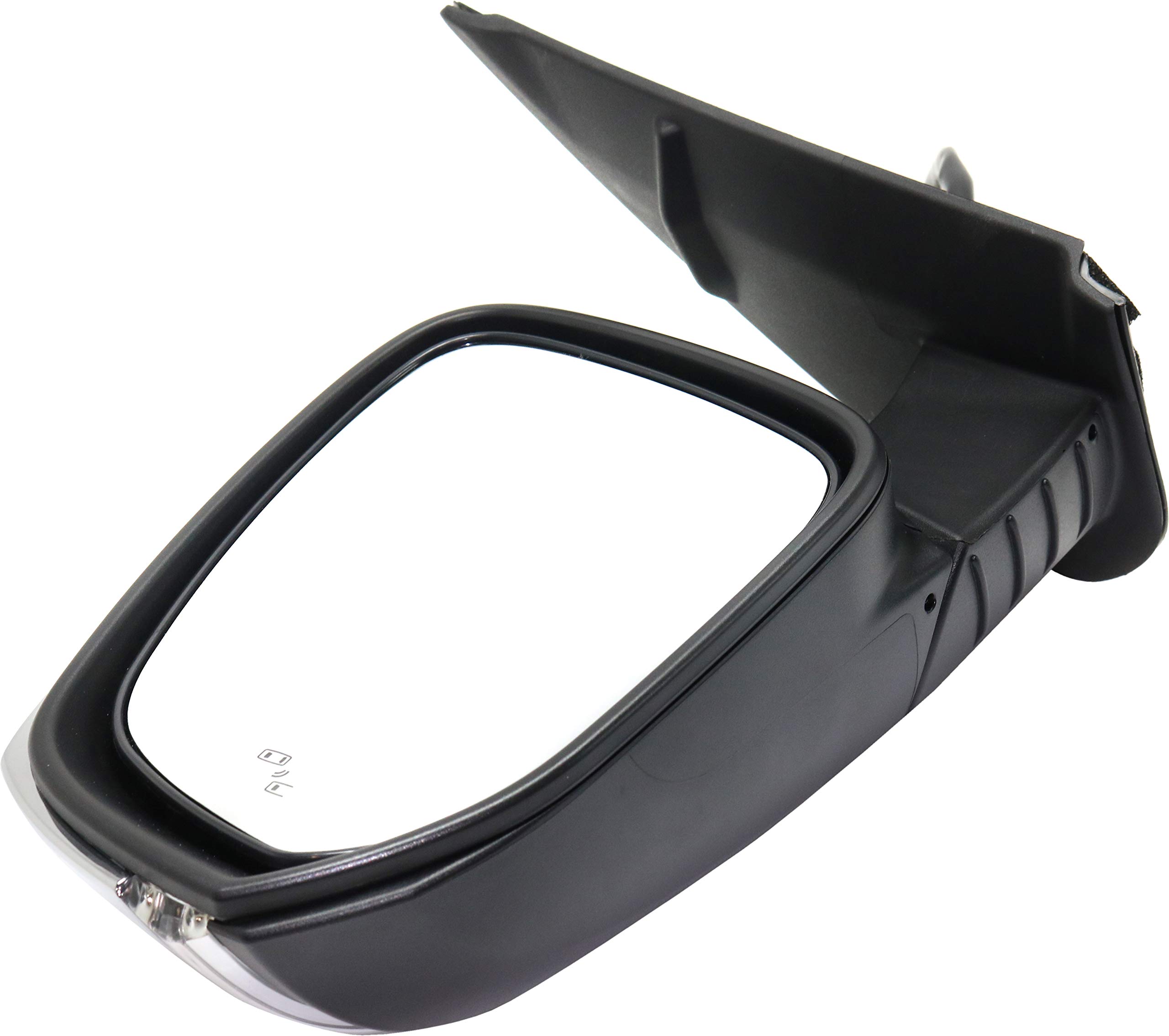 2016-2021 Toyota Tacoma Driver Side Heated Power Glass Mirror with Blind Spot Detection & Built-in Signal Light - Perfect for Winter Driving & Enhanced Safety