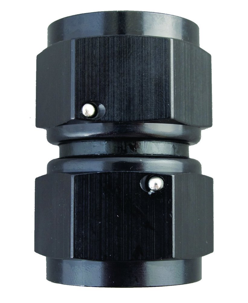 Fragola 496112-BL Black -12AN Female Swivel Fitting Connector for Fuel & Oil Lines - Perfect for Automotive, Marine & Racing Applications