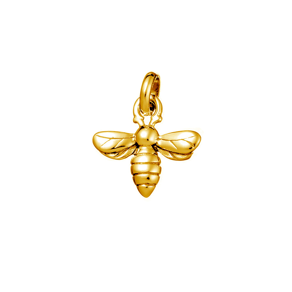 Meant to Bee Gold Necklace Charm - Elegant Honey Bee Pendant for Women, Gift for Her, Birthday, Anniversary, Valentine's Day | Perfect for Layering, Everyday Wear & Special Occasions