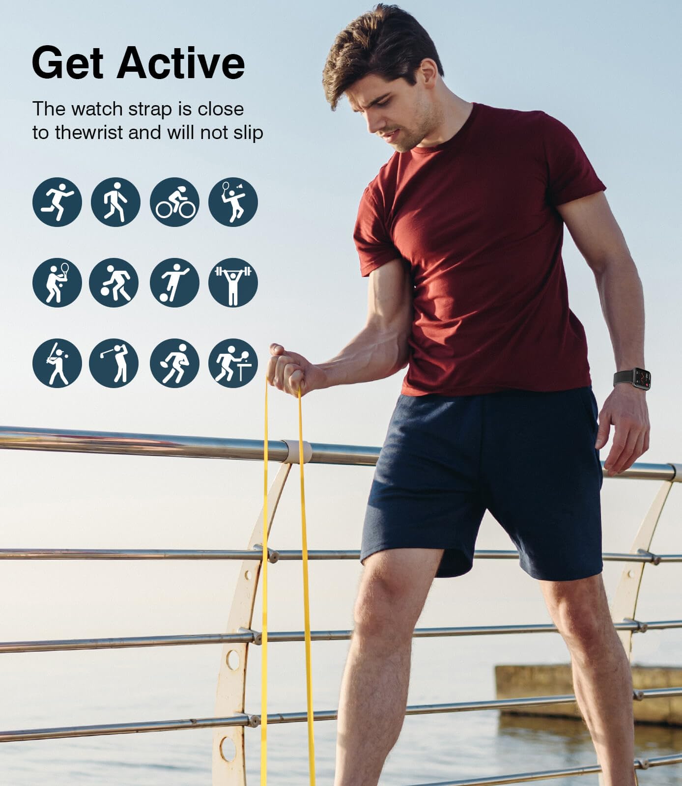 Smart Watch for Men & Women - 1.9