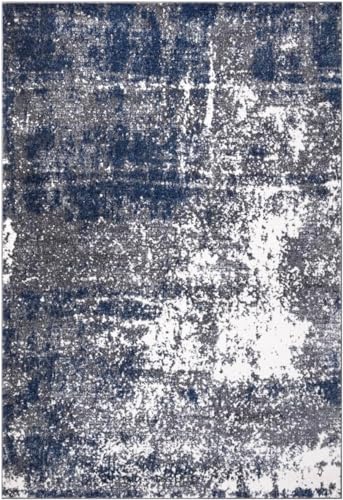 Abstract Navy/Gray