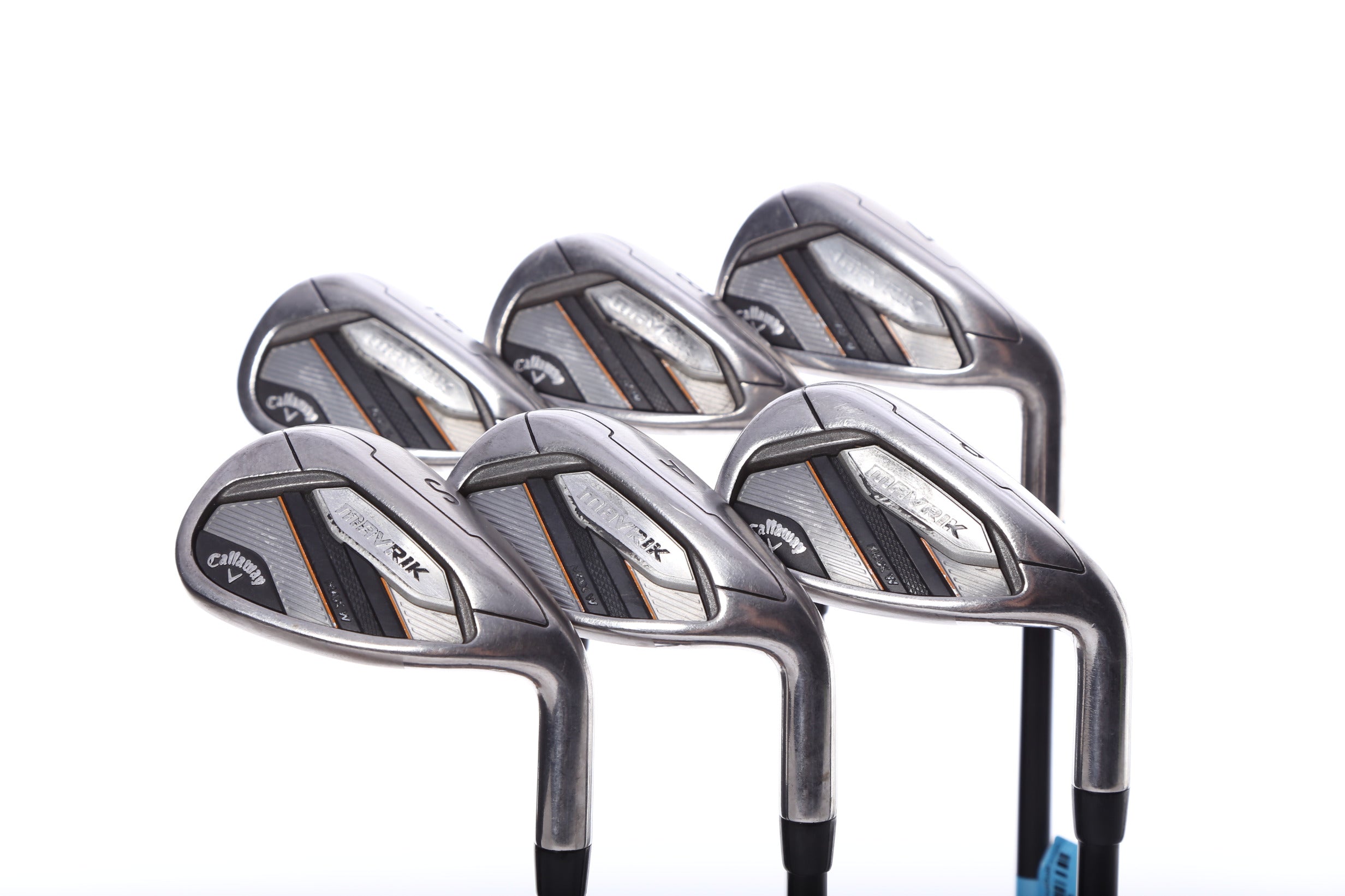 Used Callaway Mavrik Max Iron Set - Right Handed 7-PW, AW, SW Ladies Flex Golf Clubs for Women | Perfect for Beginners & Intermediate Players on the Course