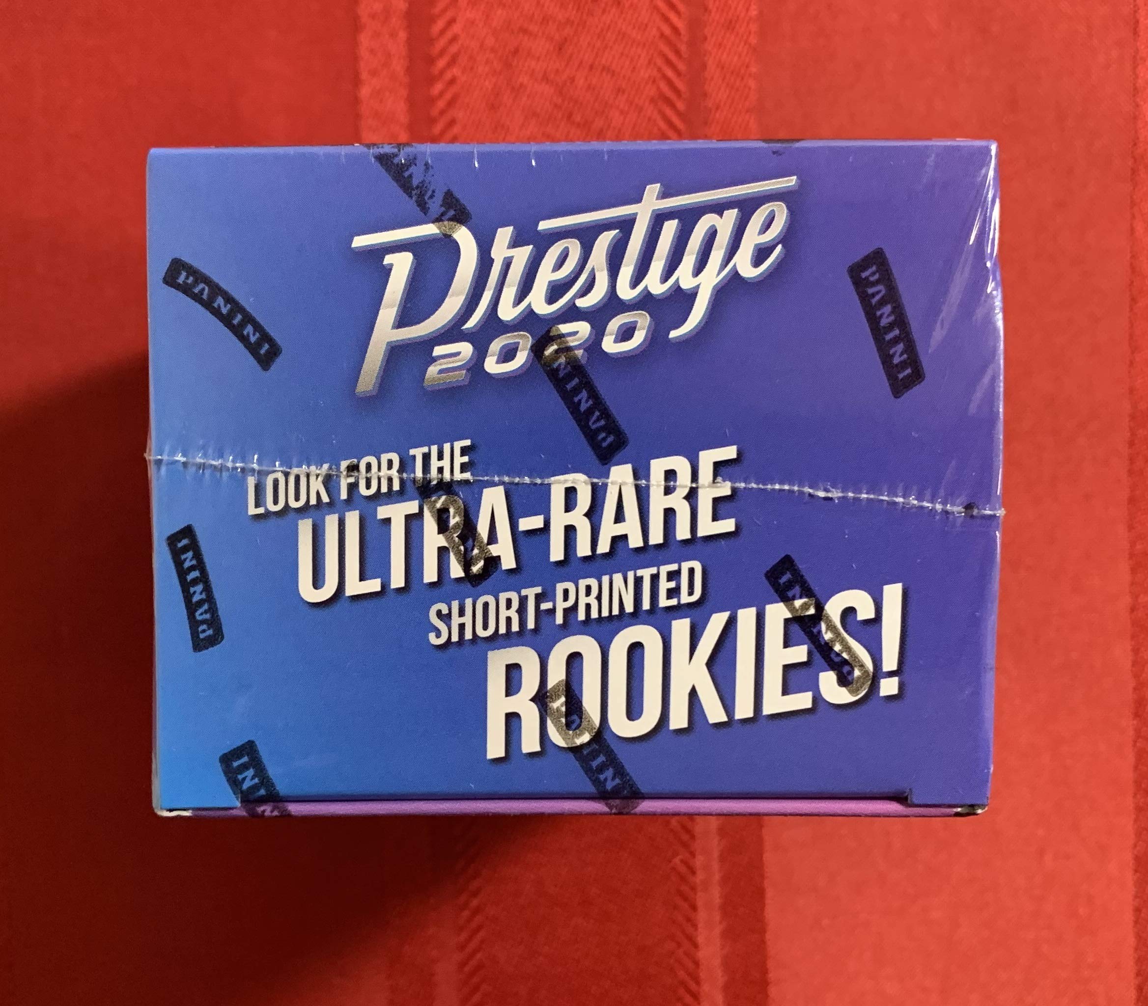 2020 NFL Prestige Football Trading Card Blaster Box - 1 Auto or Memorabilia Card per Box - Collectible Sports Cards for Fans & Investors - Perfect for Trading, Gifts, and Display
