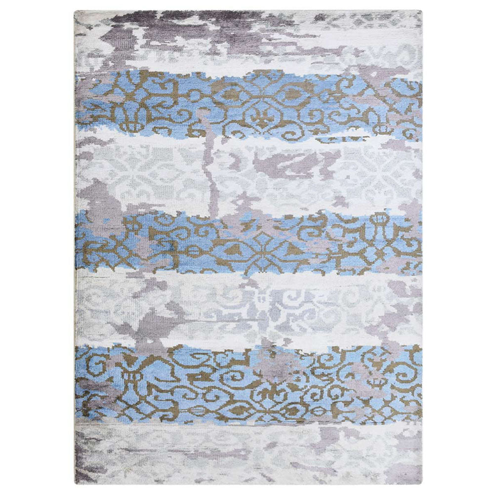 Handmade Hypnotic Eastern Hand Knotted Rug - Premium Wool Area Rug for Living Room, Bedroom & Home Decor