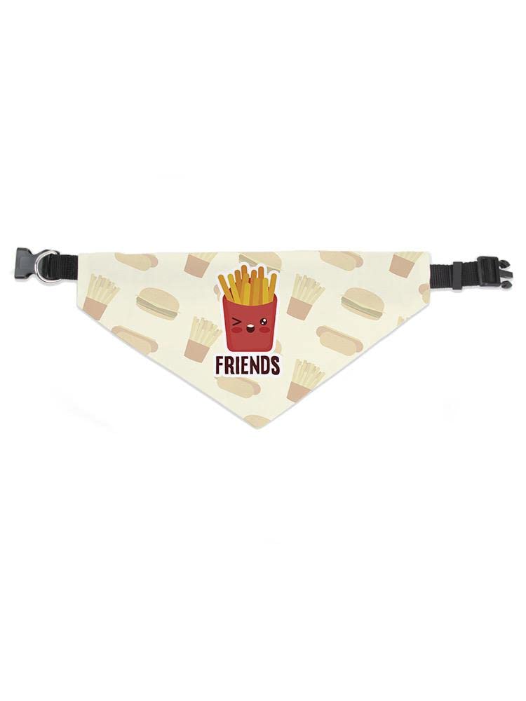 French Fry Pet Bandana - Cute Dog & Cat Bandanas for Playtime