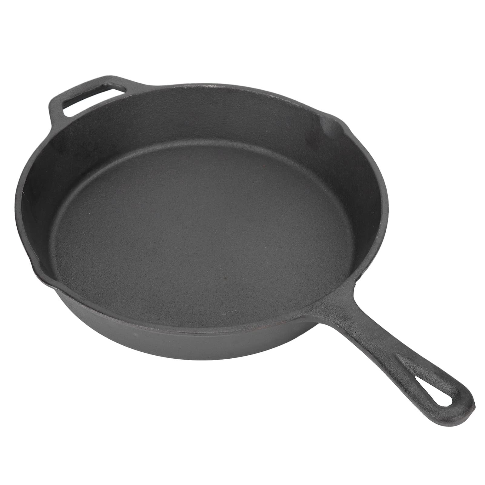 Premium Cast Iron Skillet - 12 Inch Oven Safe Frying Pan with Nonstick Surface, Heavy Duty & Durable for Baking, Roasting, Searing - Perfect for Stovetop, Grill, Camping & Outdoor Cooking