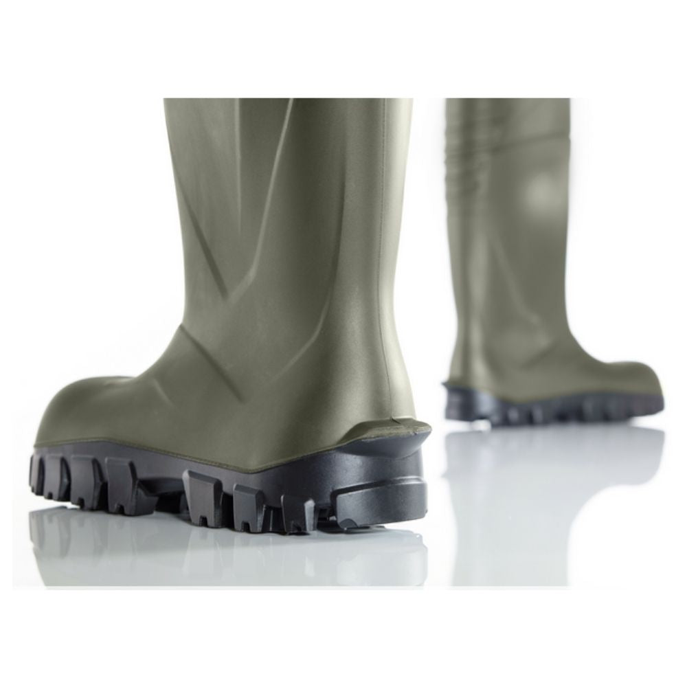 Bekina Steplite X Unisex Composite Toe Rubber Work Boots - Waterproof, Slip Resistant, Lightweight Safety Shoes for Construction, Gardening & Outdoor Work (290GB)