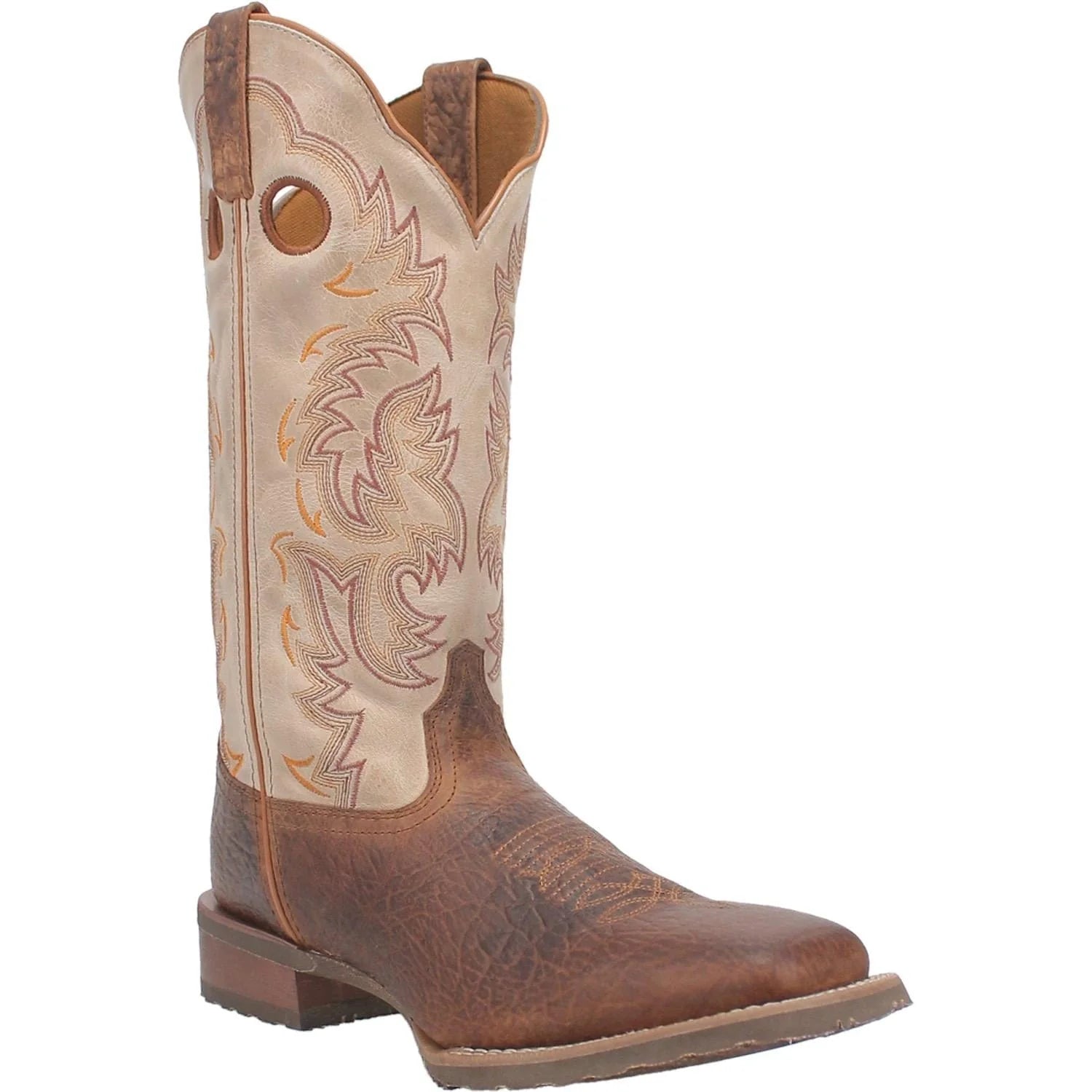 Laredo Peete Western Cowboy Boots for Men - Durable Leather Riding Boots with Comfortable Fit | Perfect for Rodeo, Country Music Festivals & Outdoor Adventures