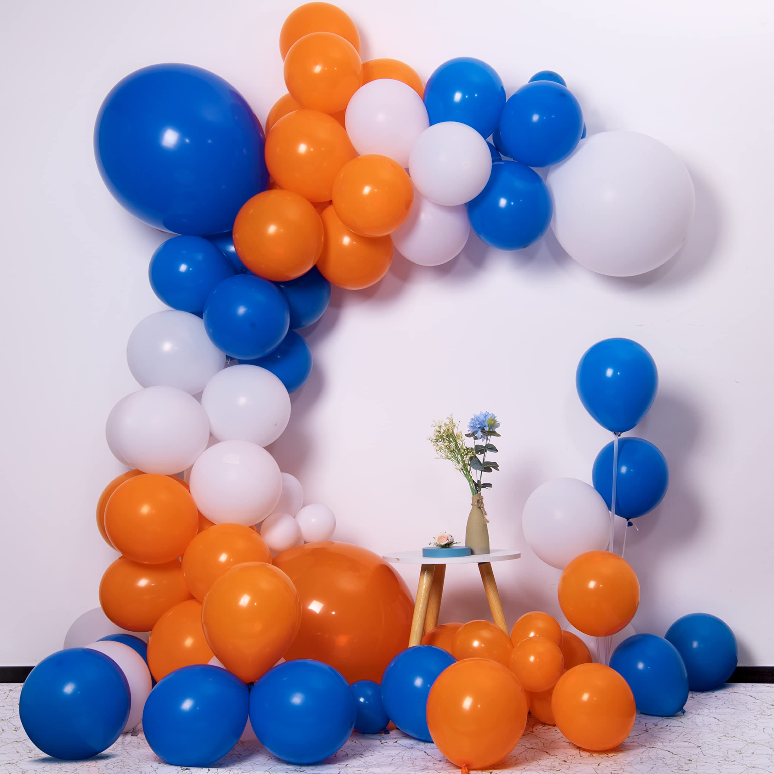 100Pcs Burnt Orange Balloons - 5/10/12/18 Inch Halloween, Thanksgiving & Fall Party Decorations | Baby Shower, Autumn Wedding & Seasonal Celebration Decor