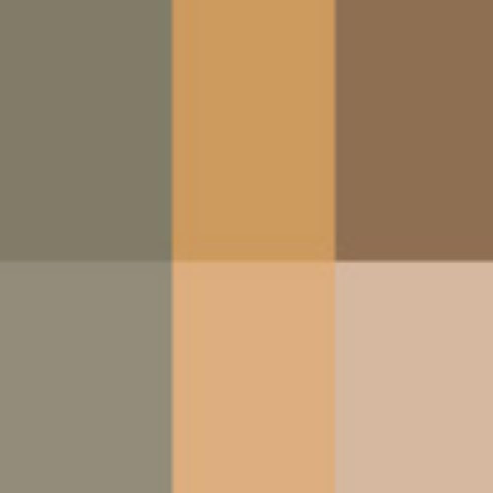 Lamel To Go Eyeshadow Palette 403-Cold Brown | Matte & Shimmer Compact Eyeshadow | Travel-Friendly Makeup Palette | Highly Pigmented & Blendable Formula (6g) | Perfect for Everyday Wear & Travel Makeup Kit