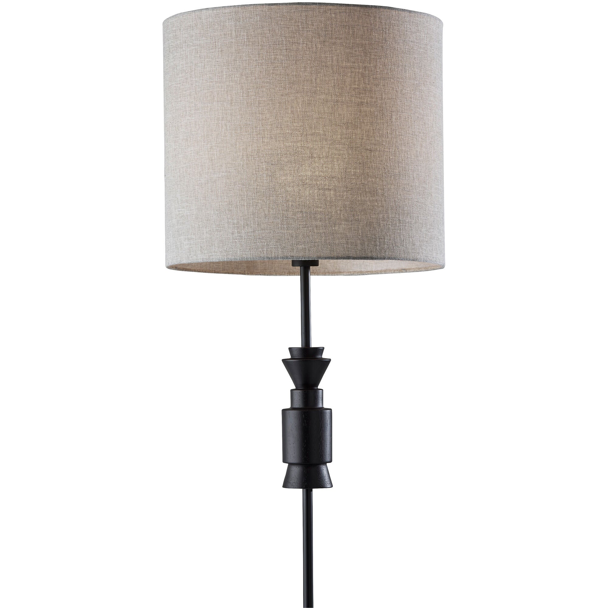 Modern Elton Floor Lamp - Adjustable Height LED Standing Light for Living Room, Bedroom & Office - Warm White & Cool White Dimmable Lighting for Reading & Relaxing