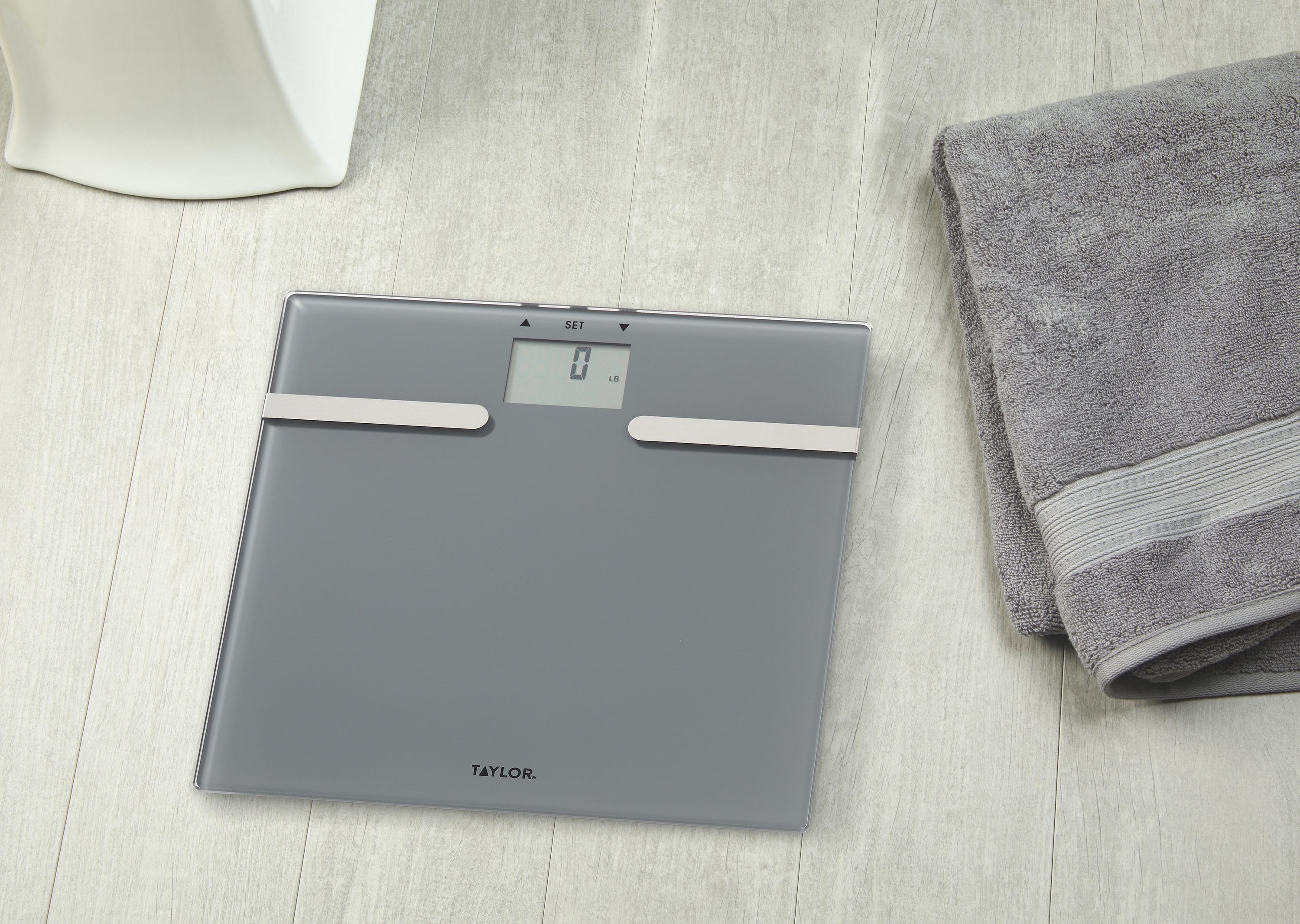 Smart Digital Body Composition Scale - Charcoal Grey | Accurate Weight, BMI, Muscle & Fat Percentage | Perfect for Home Gym, Fitness Tracking & Health Monitoring