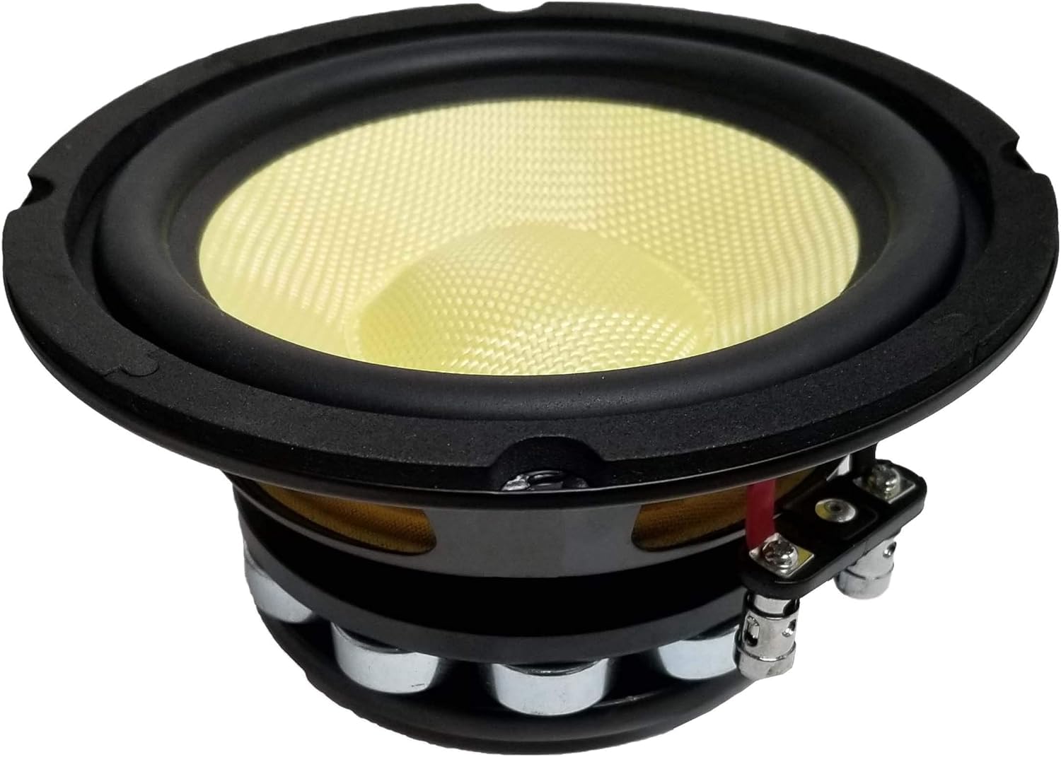 Bass Rockers MR65ND 6.5 Inch Marine Waterproof Speakers - 8 Ohm, 300W RMS Power - Perfect for Boats, ATVs, and Outdoor Audio Systems