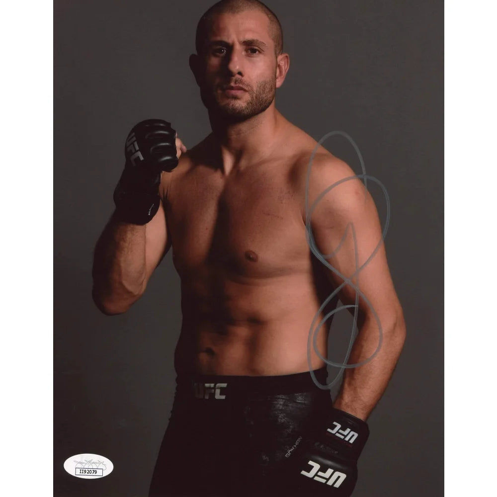 Gokhan Saki Hand Signed 8x10 Photo - UFC Fighter Autograph with JSA COA - Perfect for MMA Collectors, Sports Memorabilia, and Fan Displays