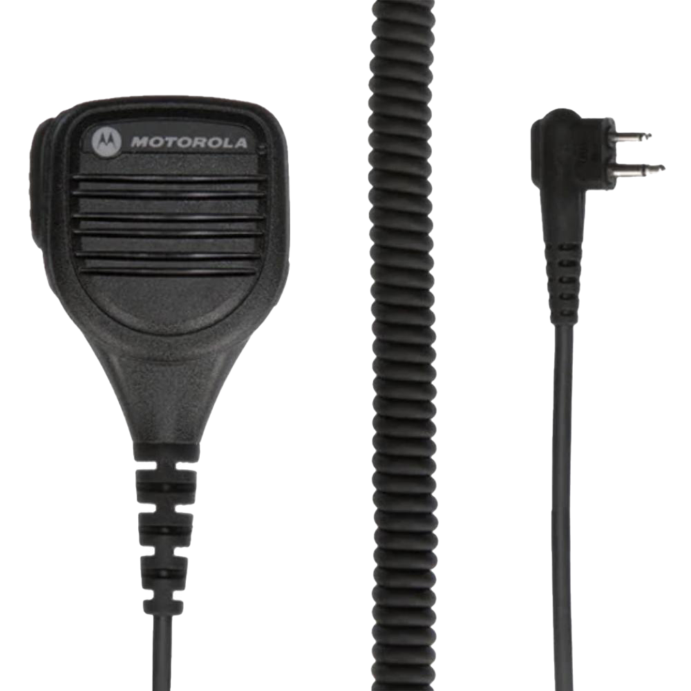 Motorola PMMN4013 Two-Way Radio Speaker Mic - Durable & Clear Communication for Business, Security & Outdoor Adventures