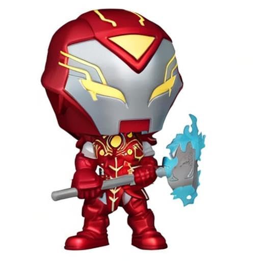 Funko POP Marvel: Infinity Warps Iron Hammer GITD Glow in The Dark Vinyl Figure - Collectible Superhero Toy for Marvel Fans, Home Decor & Gift Idea