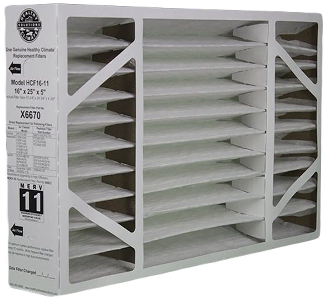 Lennox X6670 OEM 16x25x5 MERV 11 Replacement Air Filter Media - 1 Pack | High Efficiency HVAC Furnace & AC Filter for Cleaner Indoor Air | Perfect for Homes, Offices & Commercial Spaces