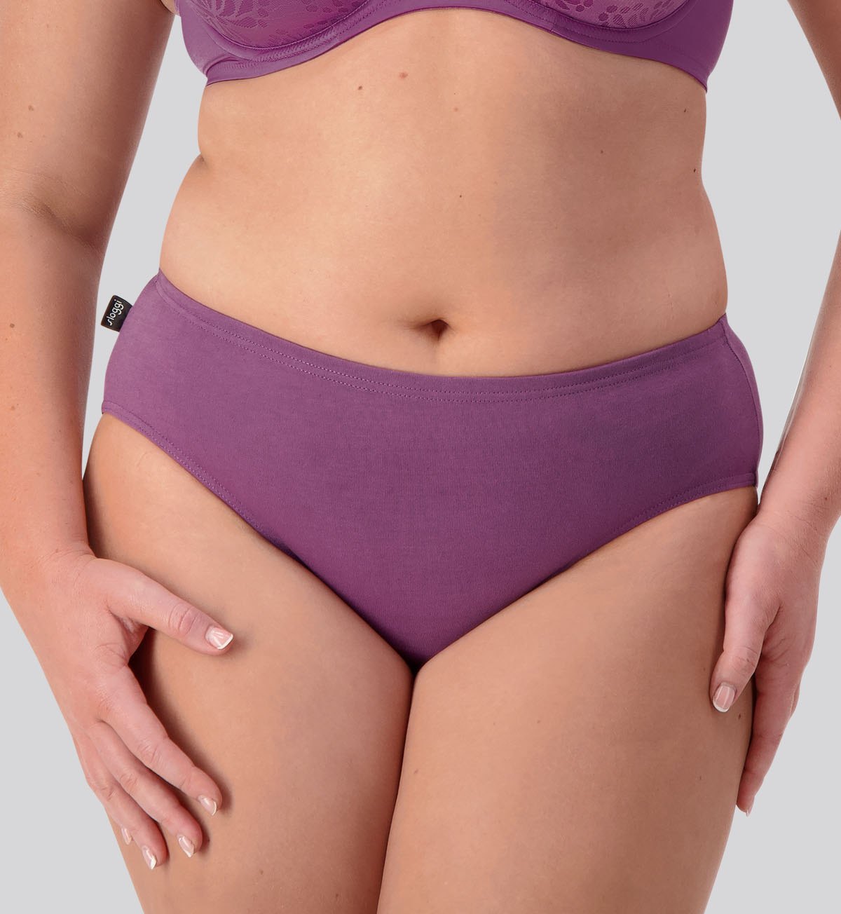 SLOGGI Women's HIKINI 2-Pack - Comfortable Cotton Bikini Set for Beach, Pool & Summer Vacation | Swimwear Essentials for Women