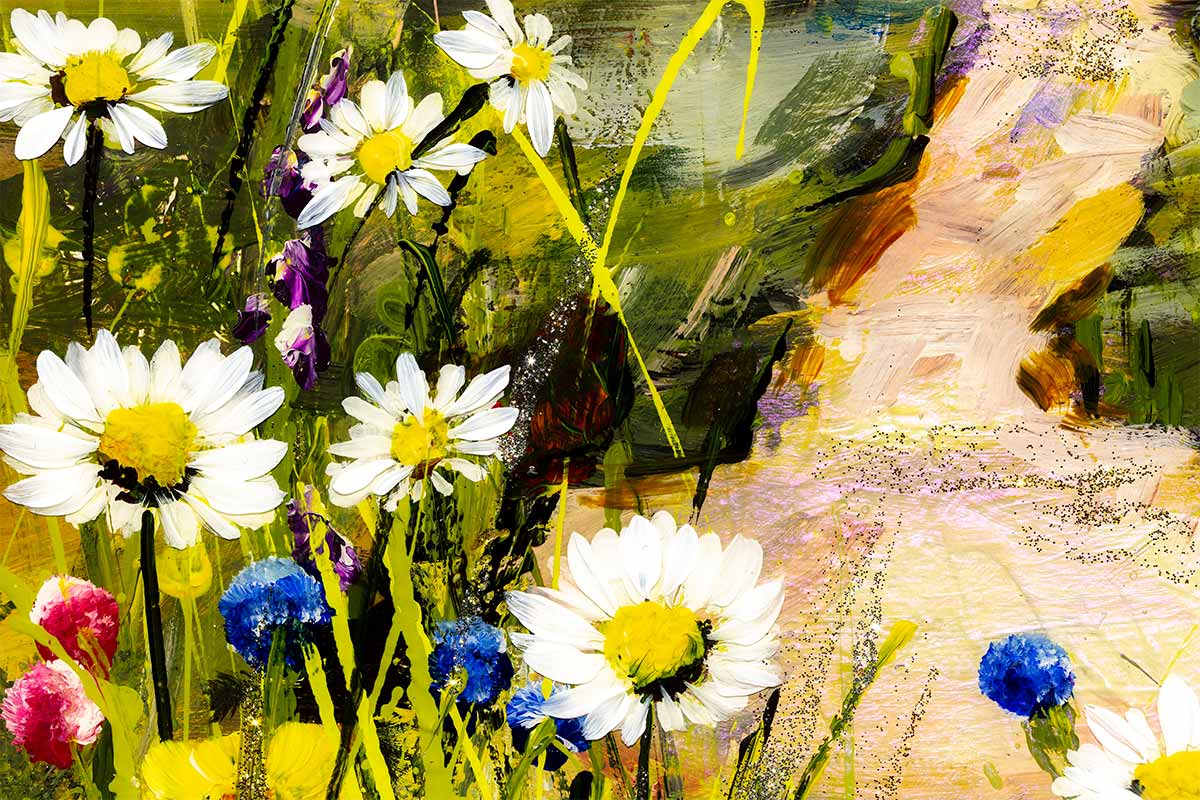 Original 'A Long Walk II' Painting - Handmade Artwork for Home & Office Decor | Perfect for Living Rooms, Bedrooms & Gifts
