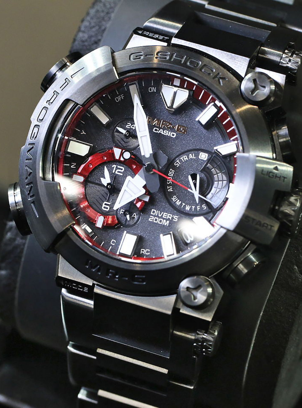 CASIO G-Shock MRG-BF1000B-1AJR Frogman Limited Edition Japan Made JDM Watch - Durable Dive Watch for Professional Scuba Diving & Outdoor Adventures