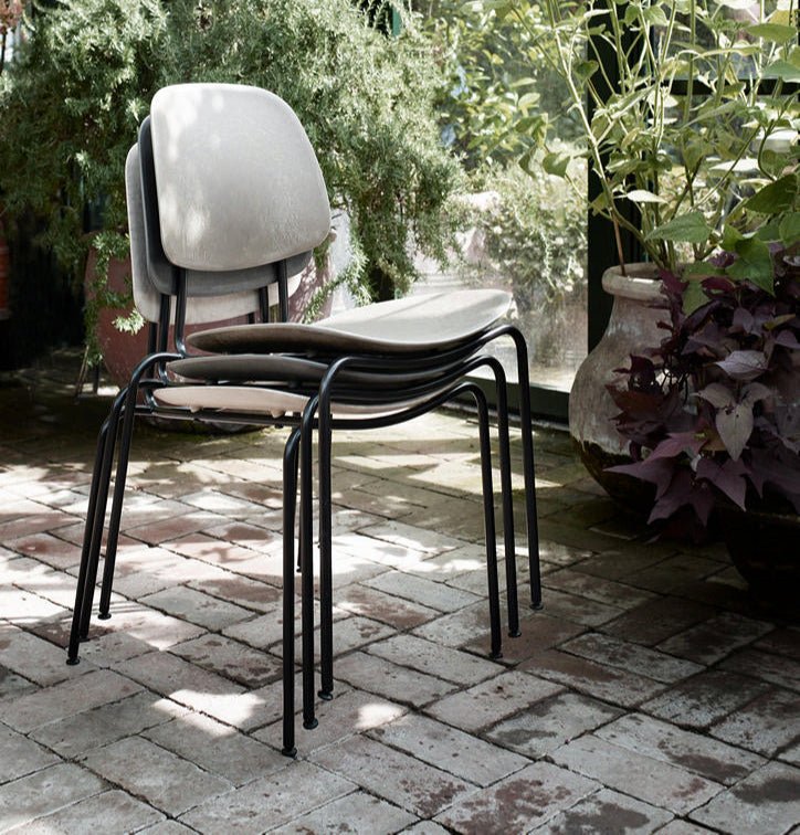 Mater Modern Compound Dining Chair - Sturdy & Stylish for Kitchen, Dining Room & Outdoor Entertaining