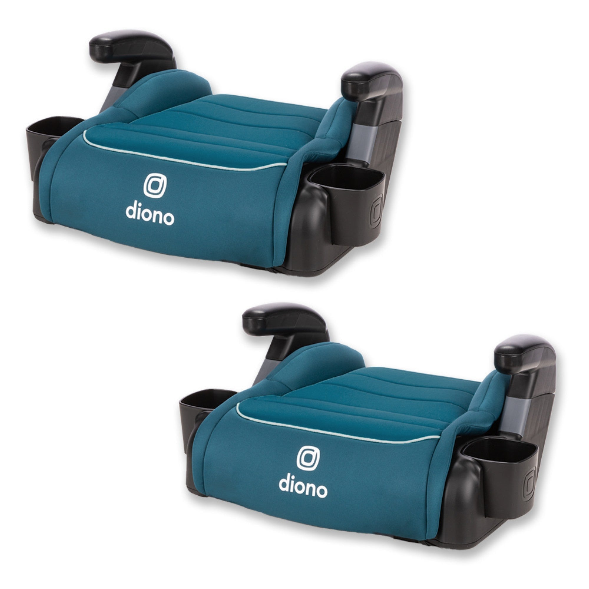 Diono Connect3 Backless Booster Car Seat for Kids - Pack of 2 | Lightweight & Portable | Ideal for Travel, School Carpool & Everyday Use