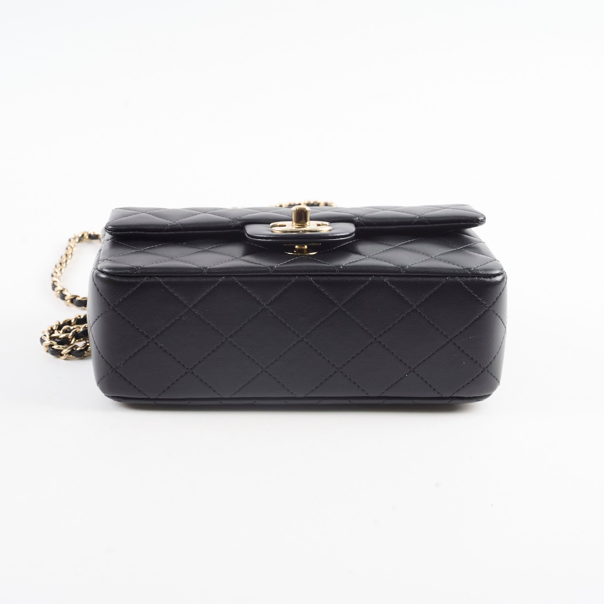 Chanel Mini Rectangular Top Handle Bag Black Microchipped - Luxury Designer Crossbody Purse for Women, Perfect for Date Night & Special Occasions