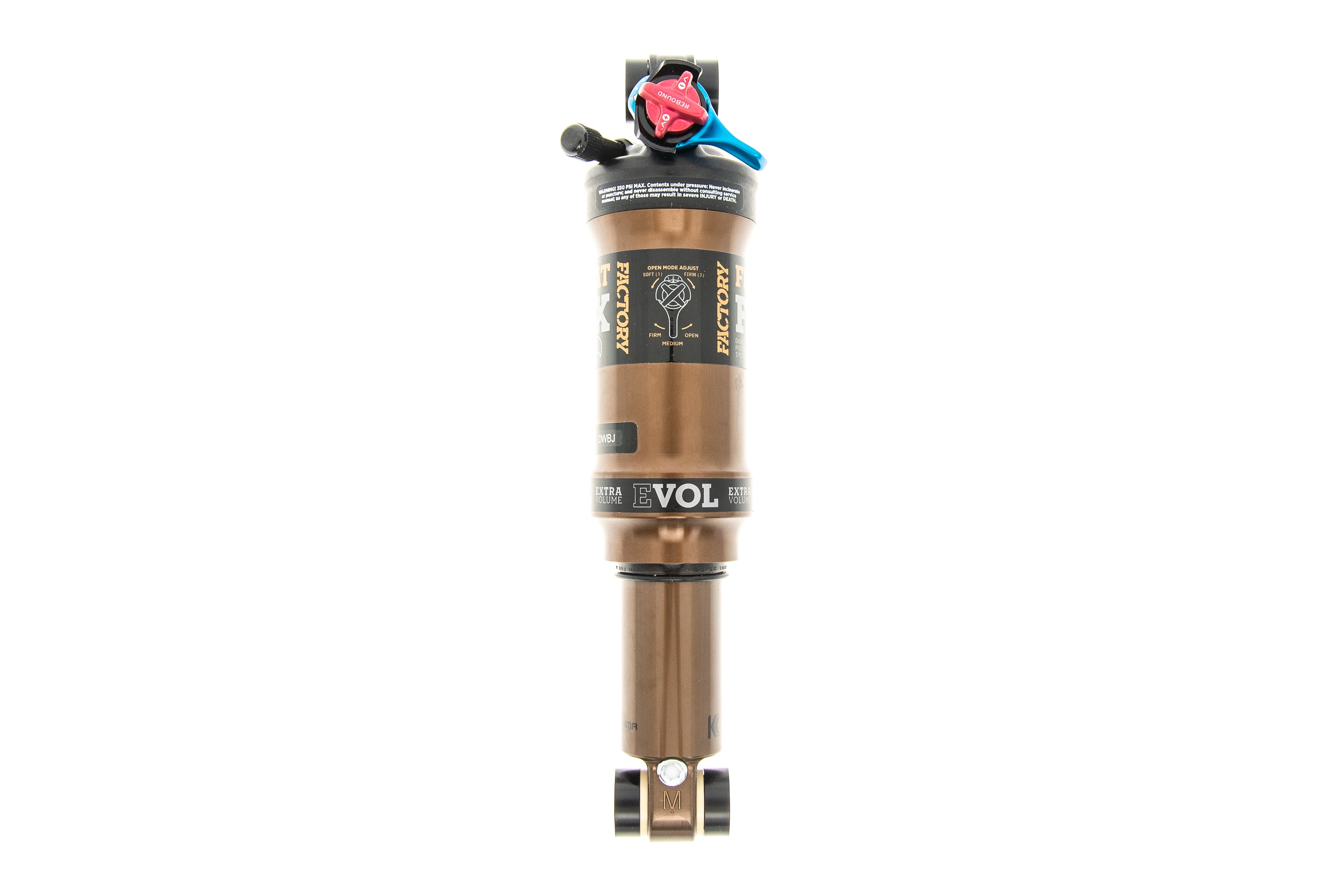2020 Fox Float DPS Factory Series Evol SV Rear Air Shock 190x37.5mm - MTB & Mountain Bike Suspension Upgrade for Trail & Enduro Riding