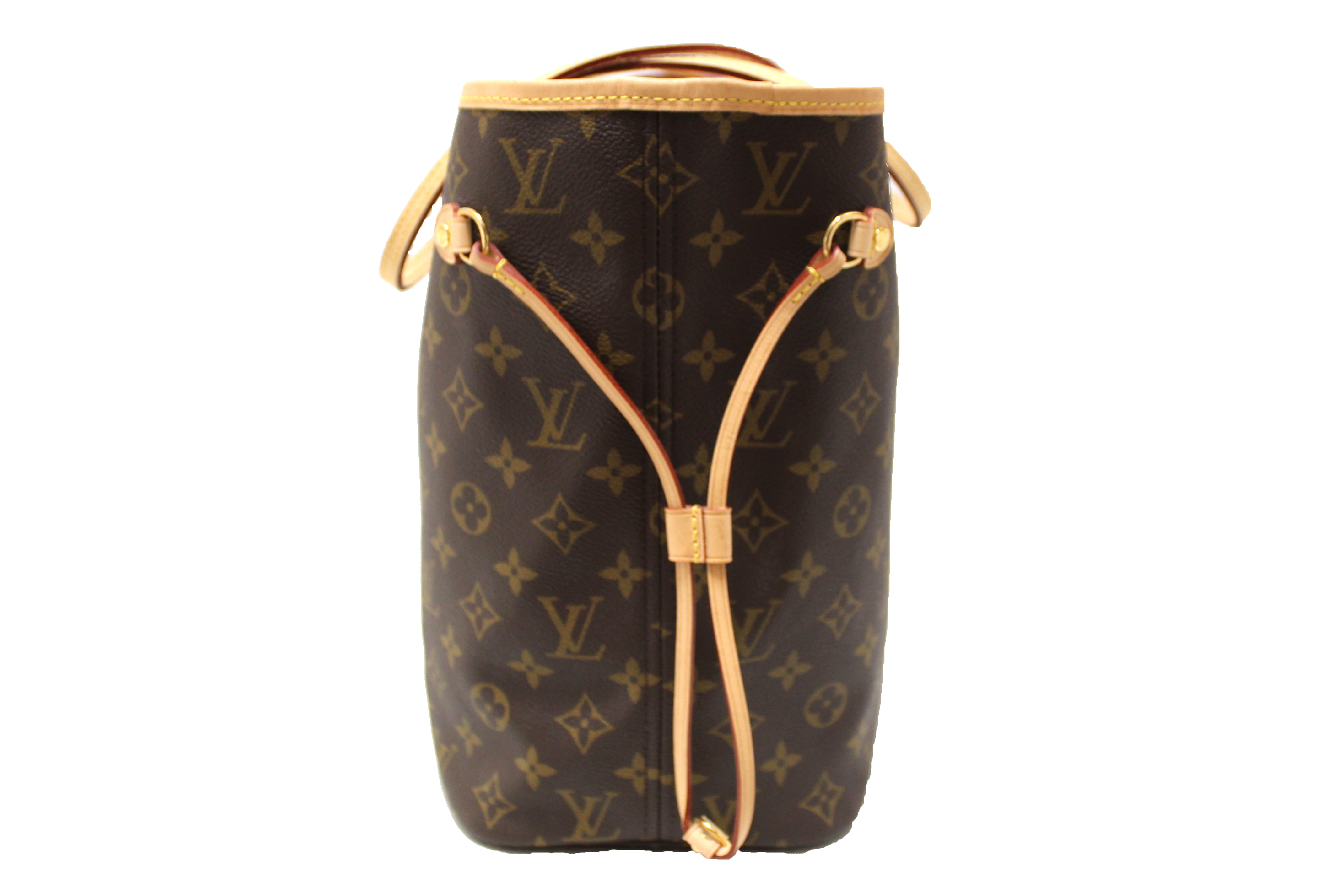 Authentic Louis Vuitton Monogram Neverfull MM Tote Bag - Luxury Designer Handbag for Women, Perfect for Work, Travel & Everyday Use