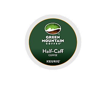 Green Mountain Coffee Half-Caff K-Cup Pods - 192 Count Medium Roast Coffee for Keurig Brewers | Perfect for Home & Office Coffee Stations
