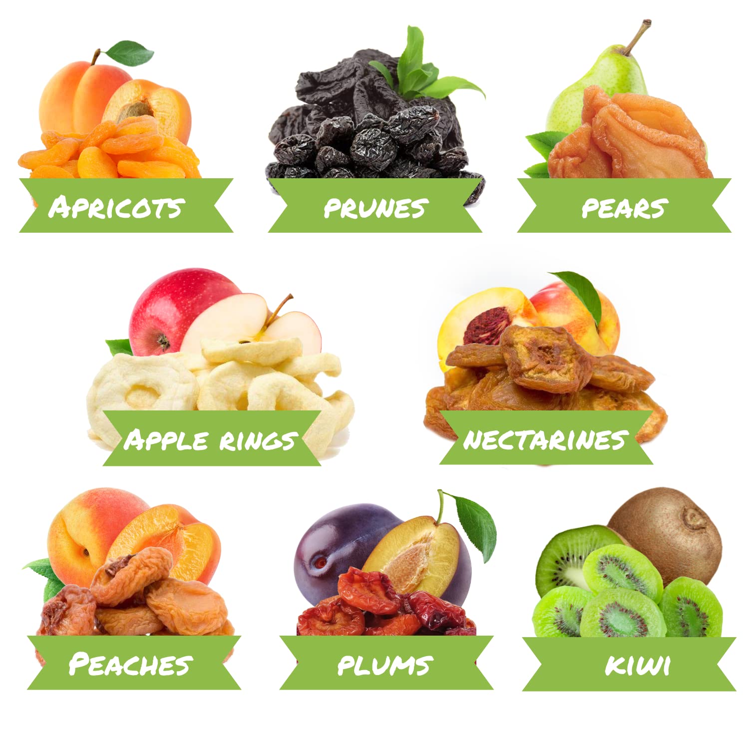 Premium Dried Mixed Fruit with Prunes, Apricots & More - 5lb Bulk Vegan Kosher Snacks | Healthy Natural Fruit Mix for Trail Mix, Baking, Yogurt Topping & On-the-Go Snacking | It's Delish Brand