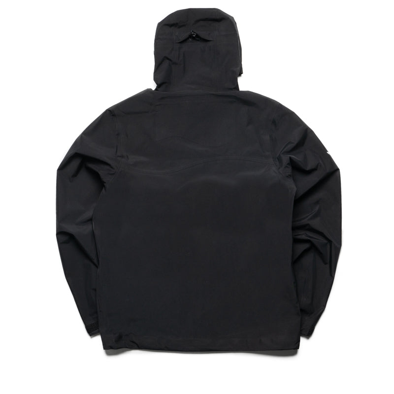 Dime x Adidas Studded GORE-TEX Waterproof Jacket for Men - Black Windbreaker for Outdoor Hiking & Streetwear Fashion