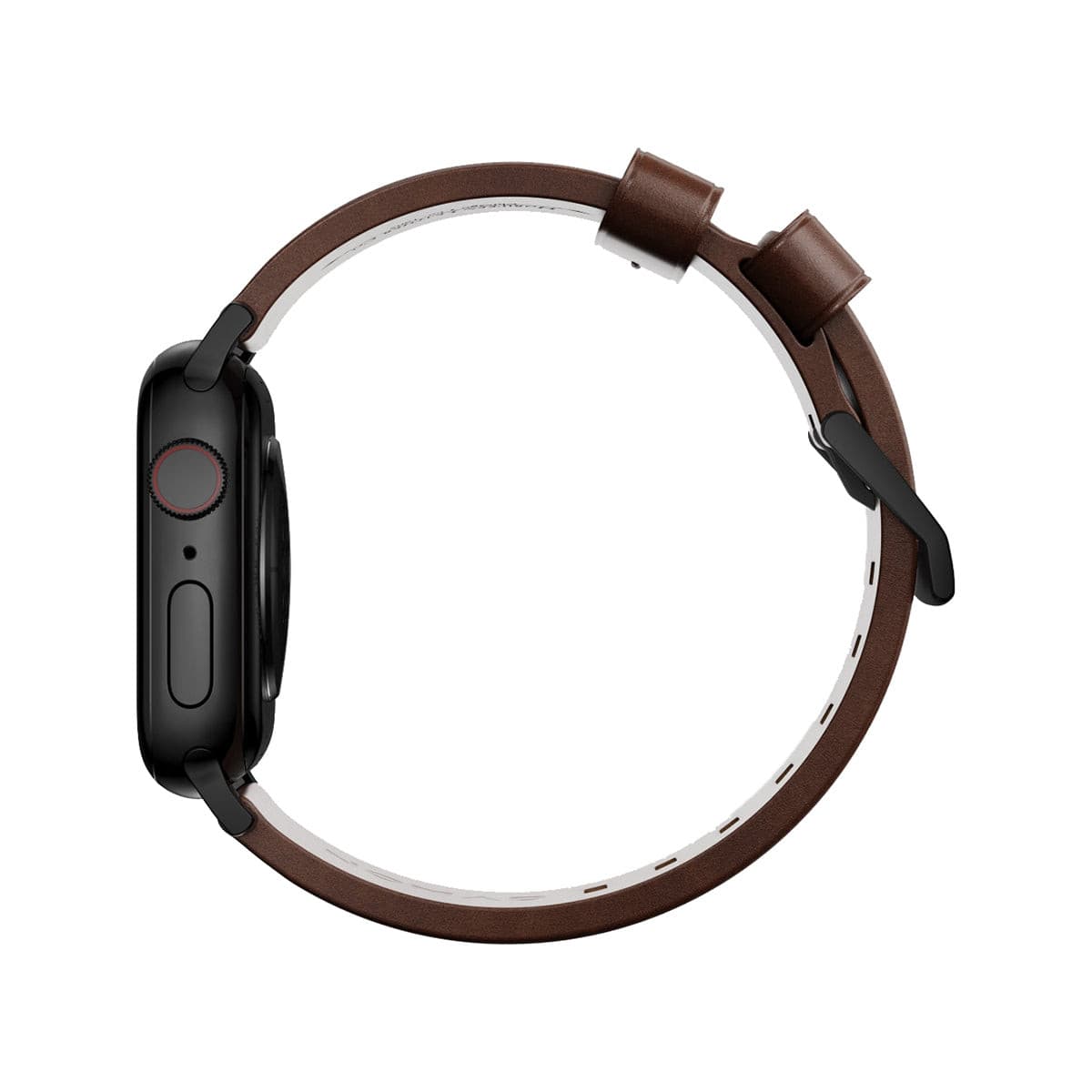 Premium NOMAD Apple Watch Band 45mm / 49mm - Genuine Horween Leather Strap with Black Hardware | Durable & Stylish for Everyday Wear, Workouts & Outdoor Adventures