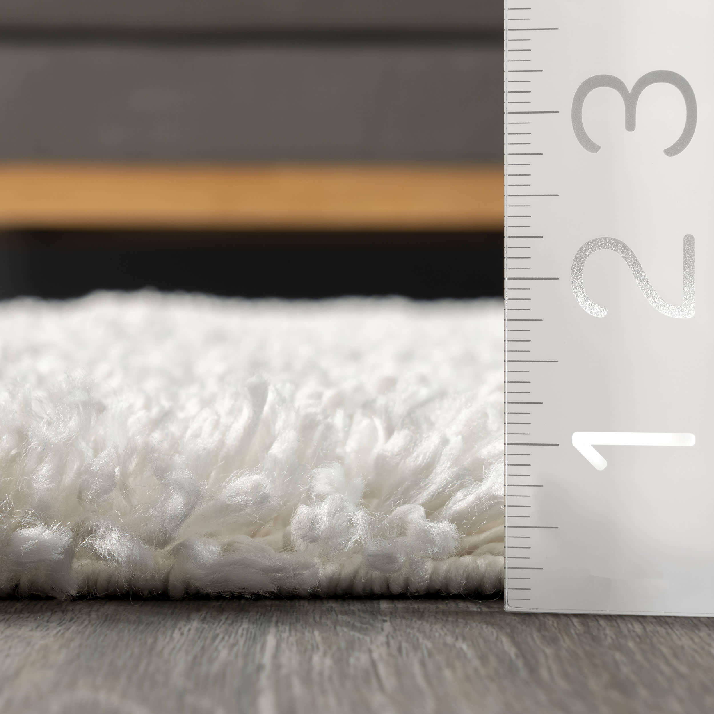 Dream Solid Shag Rug - Soft Fluffy Ivory Area Rug for Living Room, Bedroom & Nursery | Plush Home Decor Carpet for Cozy Comfort