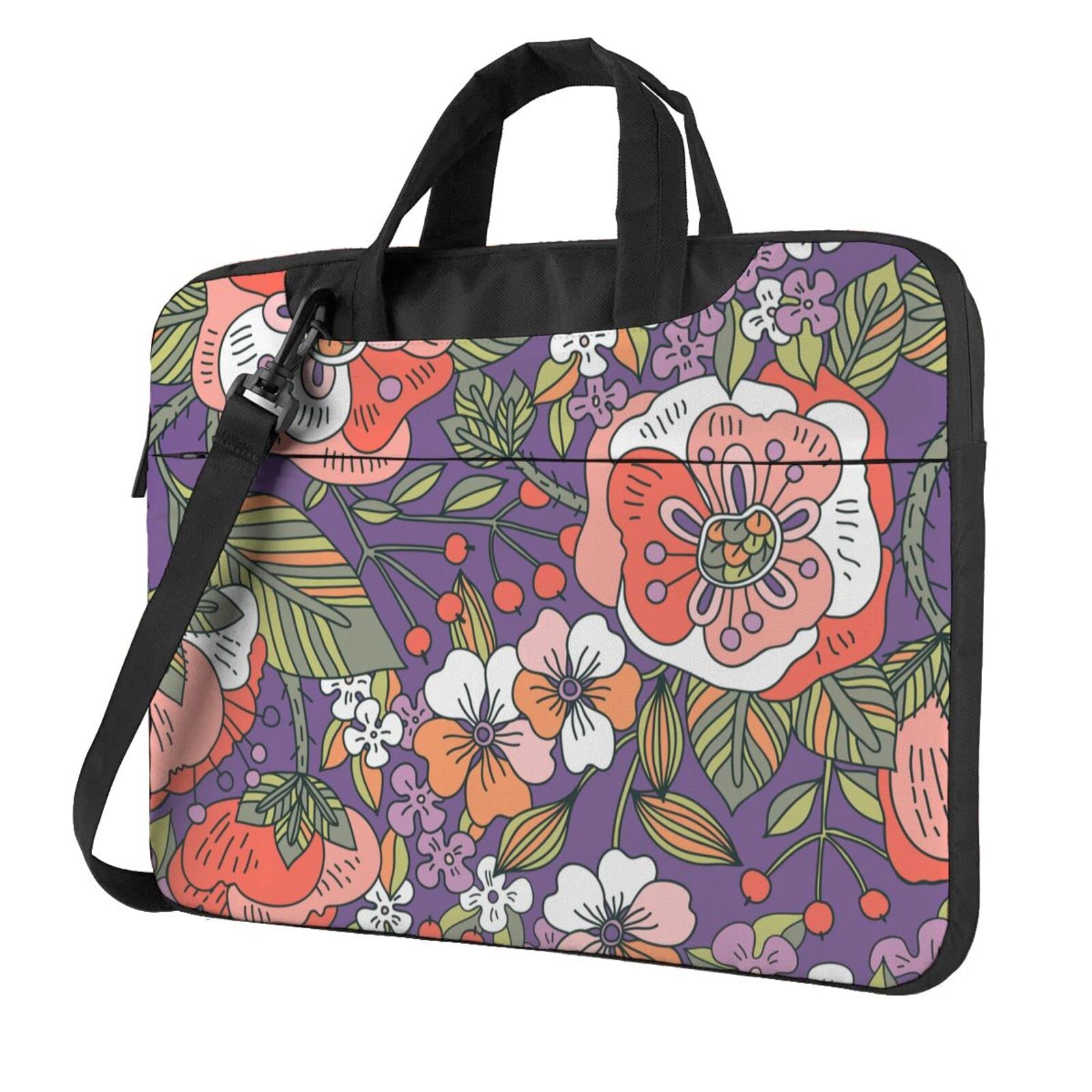 Stylish Unisex Laptop Messenger Bag with Fashion Print - Durable Business Shoulder Bag for Work, Travel & College (15.6 Inch) | Perfect for Professionals, Students & Commuters