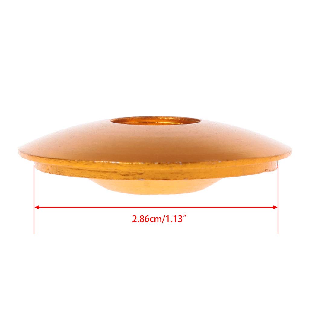 28.6mm Aluminum Alloy Bicycle Headset Cap - Dustproof Bike Stem Cover for Road Bikes | Durable Cycling Accessories for Men & Women | Perfect for Handlebar Protection and Flywheel Chain Maintenance