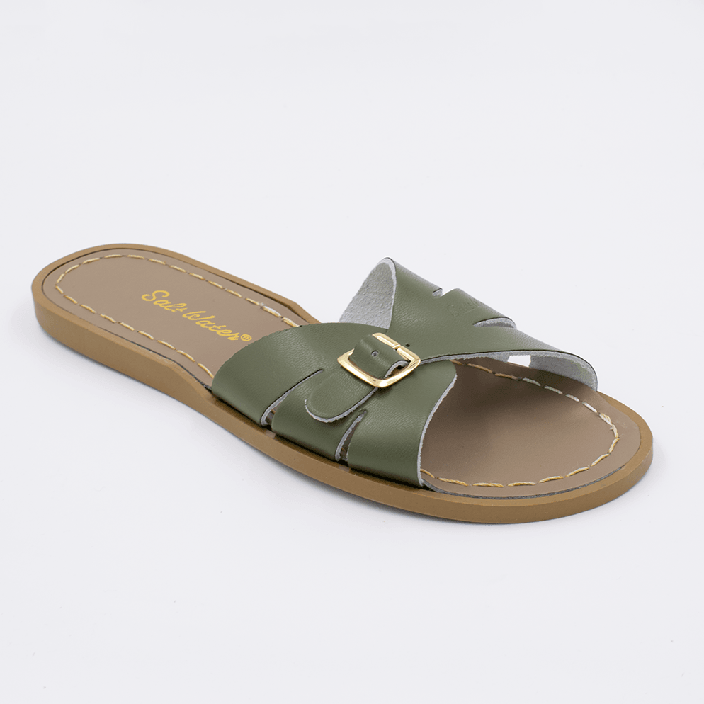 Salt Water Classic Slide Sandals - Comfortable & Stylish Beach Footwear for Women & Men - Perfect for Summer, Poolside, and Vacation Wear
