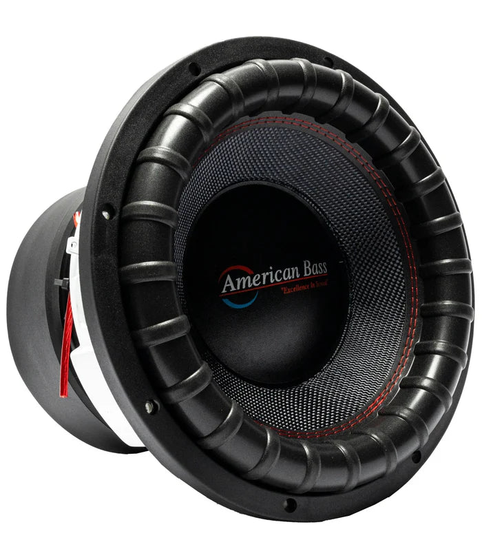 American Bass Godfather 12-Inch 3000W RMS High-Power Car Subwoofer - Perfect for Deep Bass in Trucks, SUVs & Custom Car Audio Systems