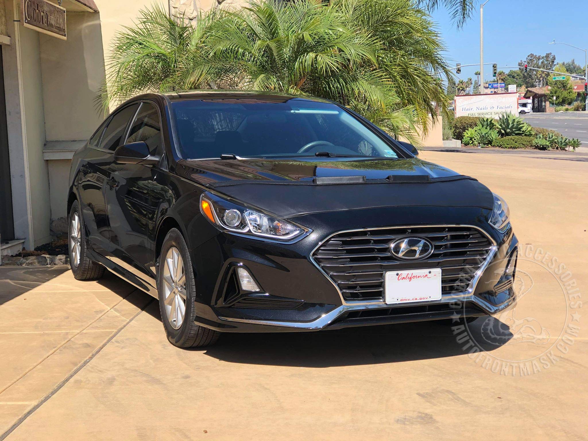 2018-2019 Hyundai Sonata Car Bonnet Hood Bra - Protective Cover for Front Hood | Perfect for Road Trips & Weather Protection