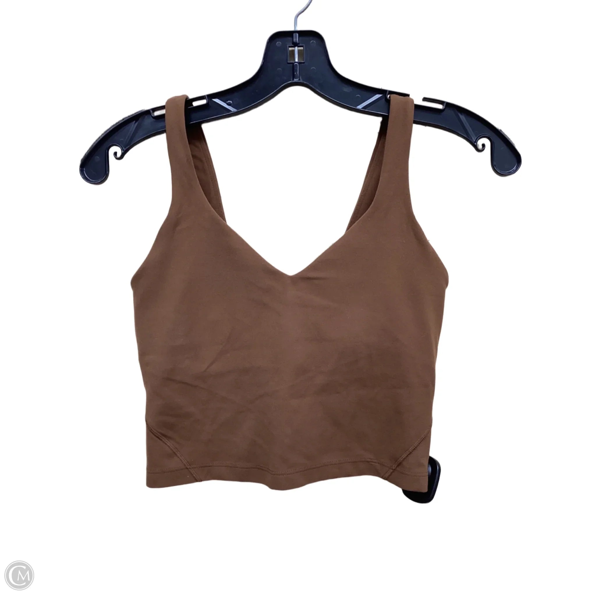 Lululemon Brown Athletic Sports Bra Size 4 - High Support Workout, Running, Yoga & Gym Wear for Women