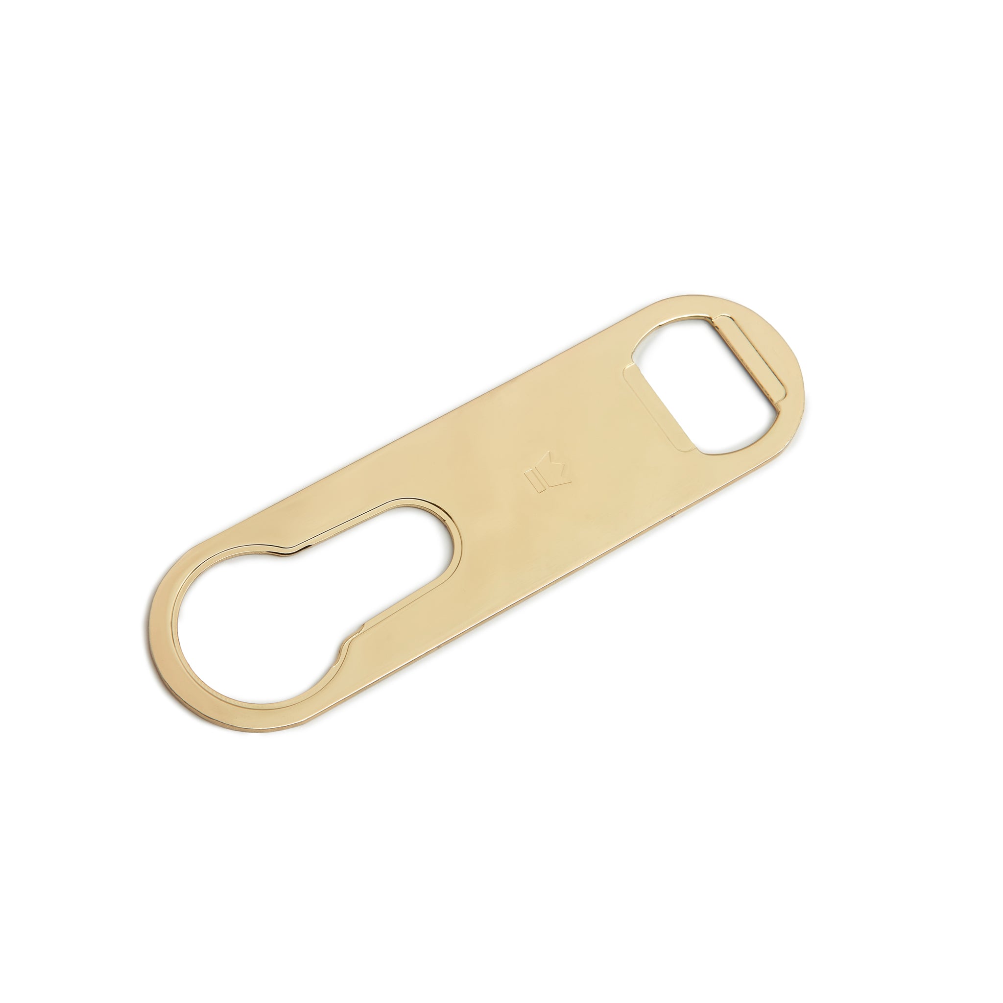 Vintage Gold Plated Church Key Bottle Opener - Classic Bar Tool for Beer, Soda & Home Brewing - Perfect for Parties, BBQ & Kitchen Use