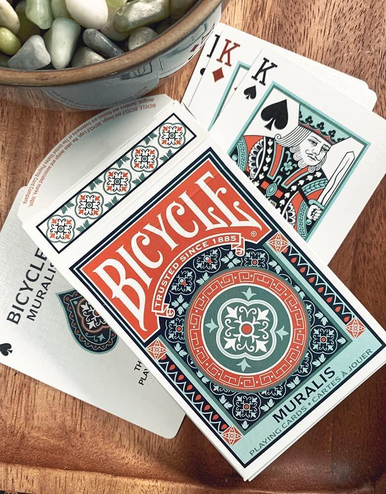 Muralis Bicycle Playing Cards - Premium Quality Poker Cards for Magic Tricks, Card Games, and Collectibles | Perfect for Poker Nights, Magic Shows, and Gift Giving