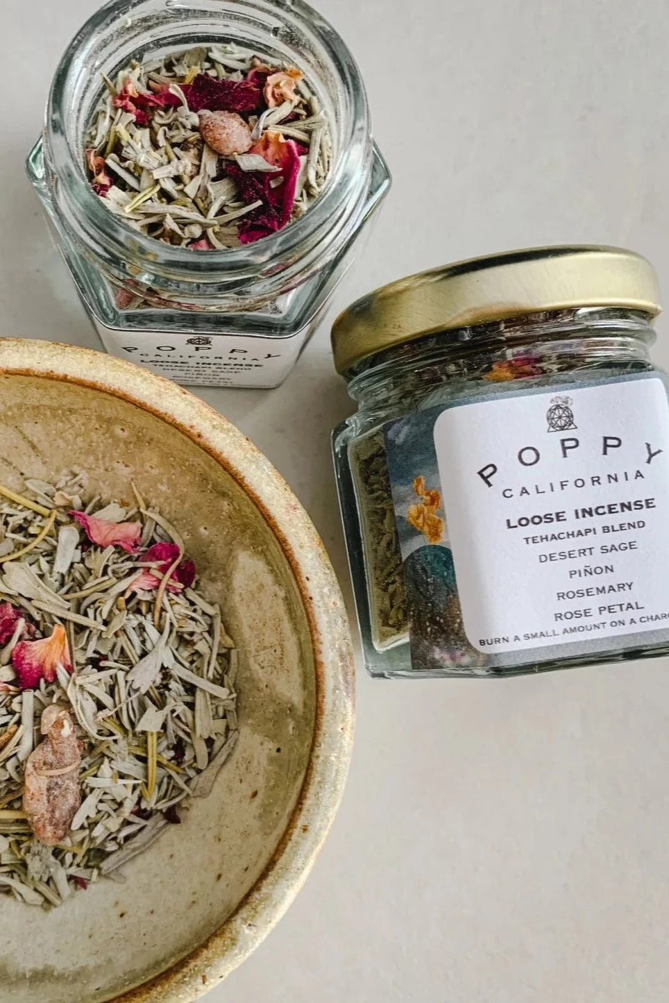 Premium Handcrafted Tehachapi Loose Incense - Natural Aromatherapy Herbs for Meditation, Yoga & Spiritual Cleansing | Relaxation & Home Fragrance Solution