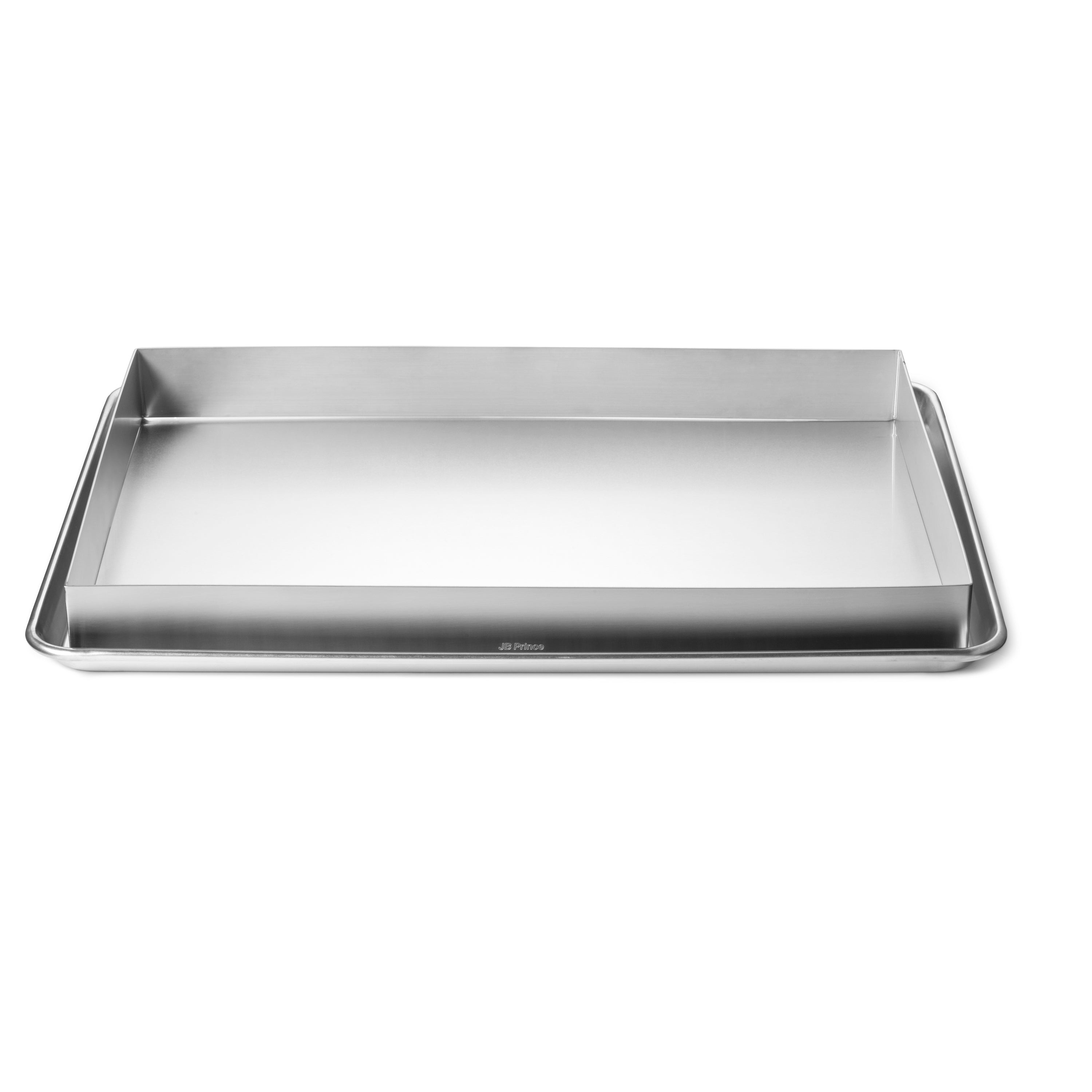 JB Prince Seamless Sheet Pan Extender - 2 Inch Height Extension for Baking, Roasting & Cooking - Perfect for Oven, Grill & Food Prep